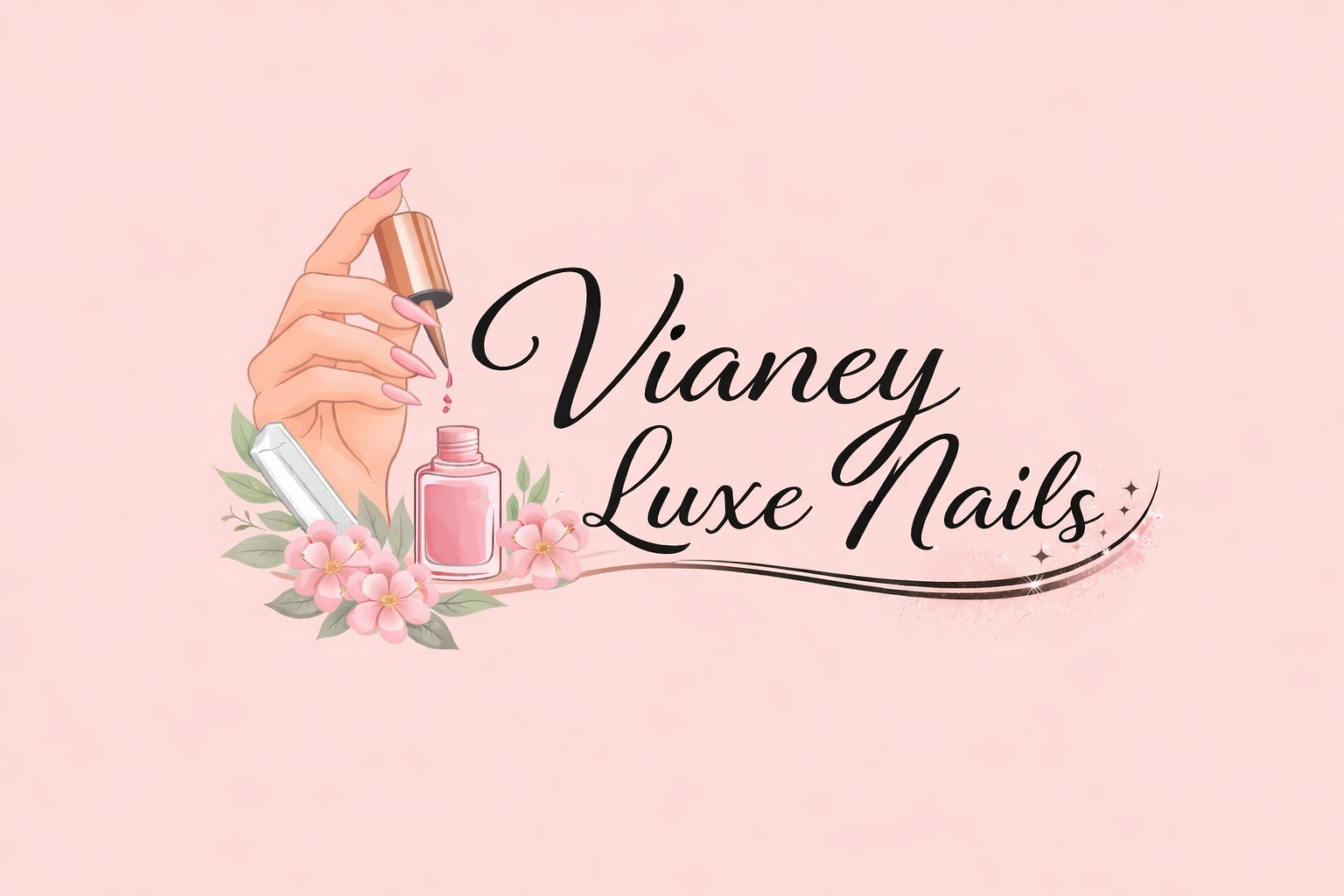 Vianey Luxe Nails Logo